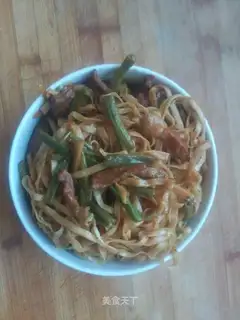 Soybeans evaporate halogen noodles