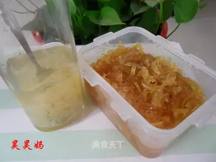 Honey tea