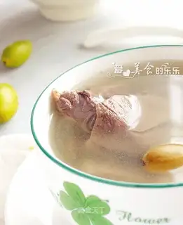 Olive pig lung soup
