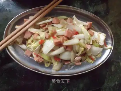 Ham and cabbage