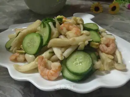 Shrimp cucumber