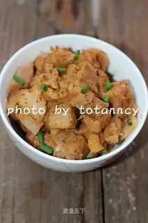 ♪ Scramble the pork ♪