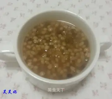 Green bean wheat congee