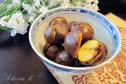 Sugar roasted chestnuts