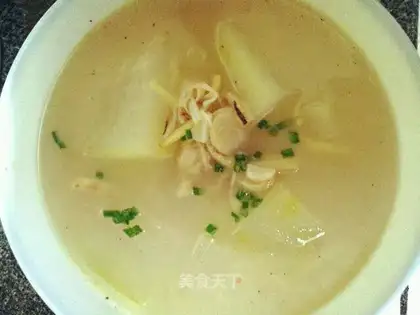 Wild, dry melon soup