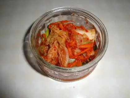 Homemade Korean pickles