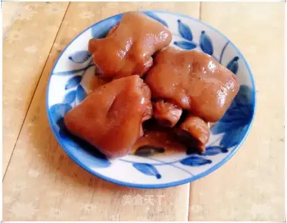 Red burning pig hands