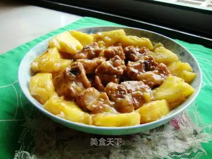 Pineapple velvet ribs