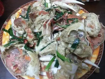 Ginger onions and crabs