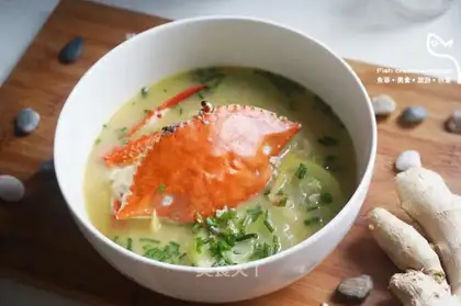 The porridge crabs bloom at night