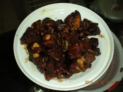 Sugar vinegar ribs