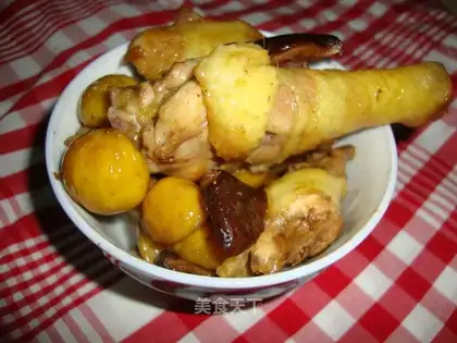 Chestnut chicken