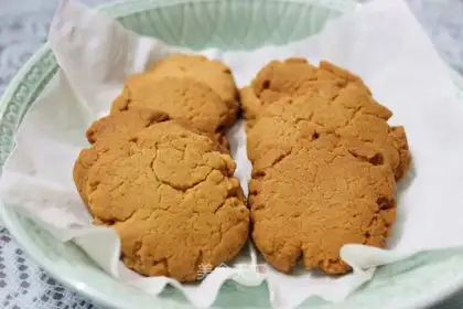 Butter peanut butter cookies