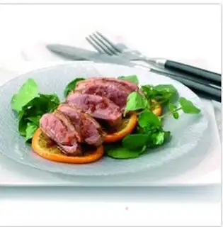 Masala roasted duck breasts