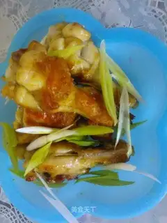 Salt chicken leg