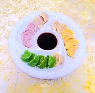 Colour dumplings
