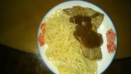 Black pepper steak