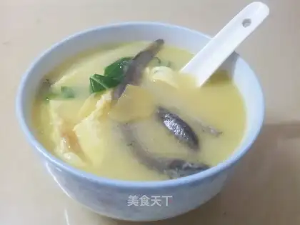 Eggskin mud soup