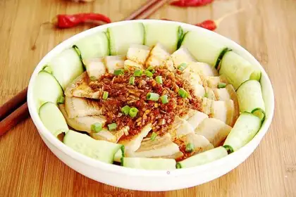 Garlic white meat