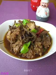 Chicken stew mushrooms