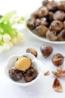 Honey roasted chestnuts