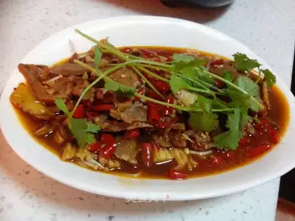 Spicy beef