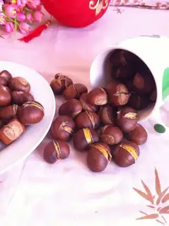 Baked chestnuts
