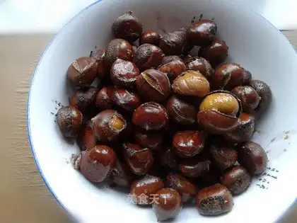 Baked chestnuts