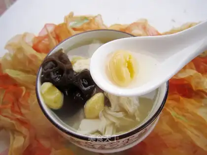 Plum soup