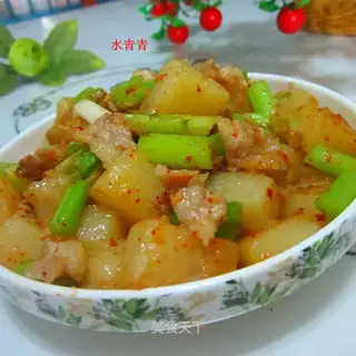 Cook rice tofu