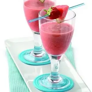 Watermelon strawberry and orange juice