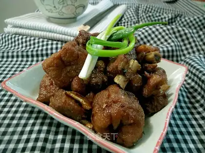 Red bean bubble ribs