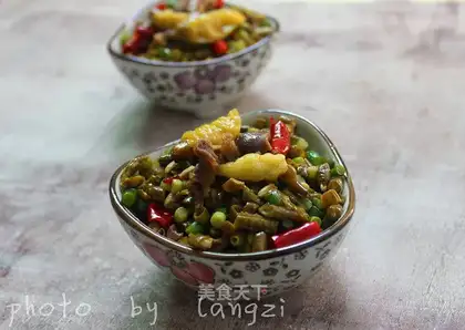 The chicken's kidney soybeans