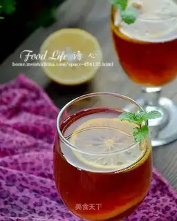 Honey lemon tea