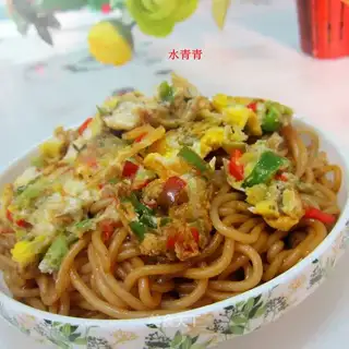 Pepper egg fried powder