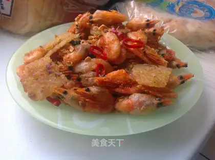 Shrimp from the pond