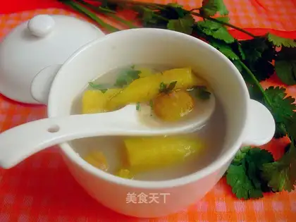 Potato peanut congee