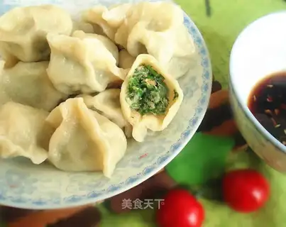 Porridge pork dumplings