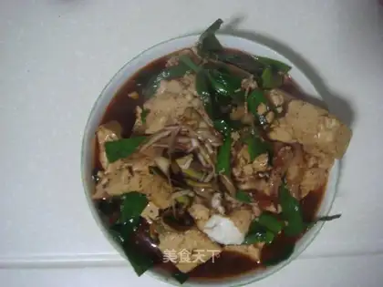 Lazy people's mapo tofu