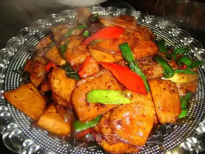 Fragrant dried pork