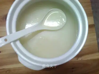 Casserole bean paste porridge