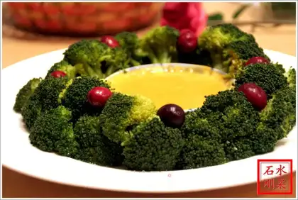 broccoli wreath