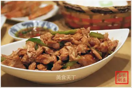 BBQ pork strips
