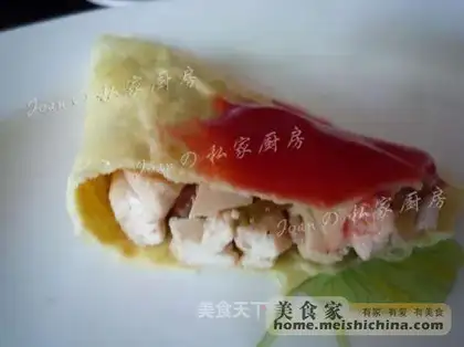 Egg wrapped tofu