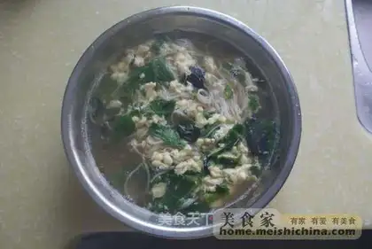Simple breakfast dragon beard noodles
