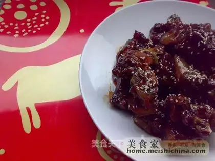Private secret sweet and sour pork ribs