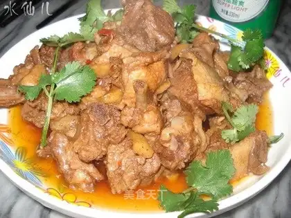 Home-style beer duck