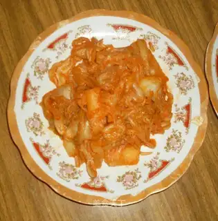 Korean spicy cabbage