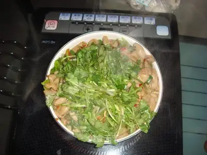 Grilled pork sausage