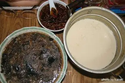 Delicious breakfast-tofu pudding